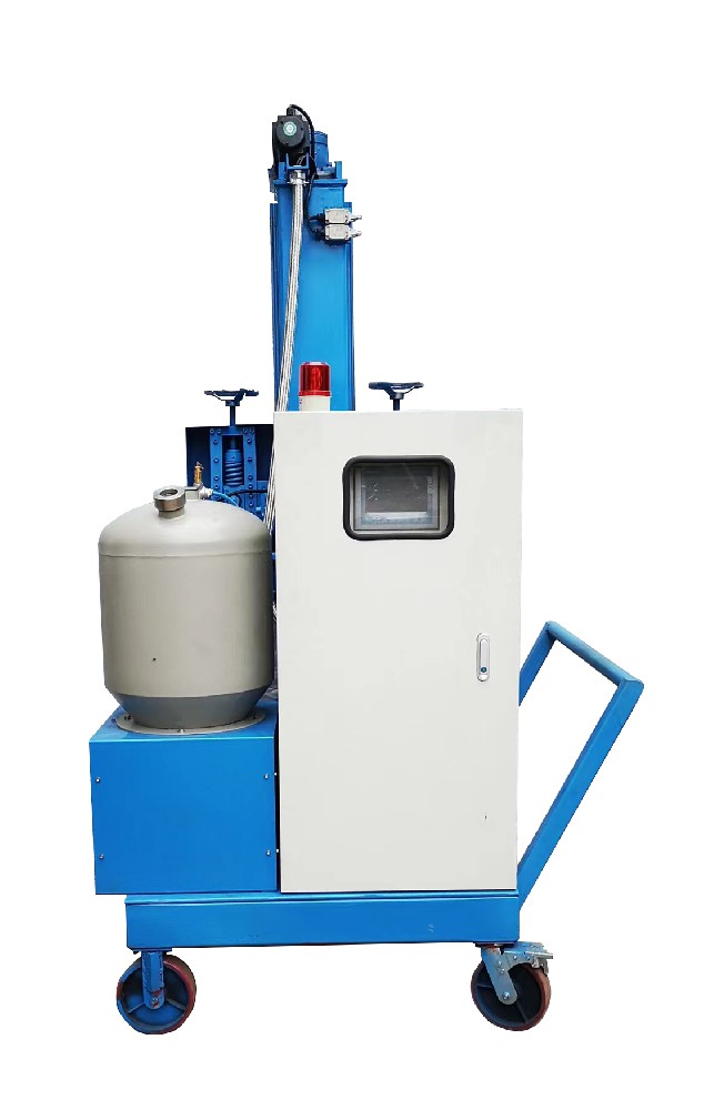 铝液精炼喷粉车